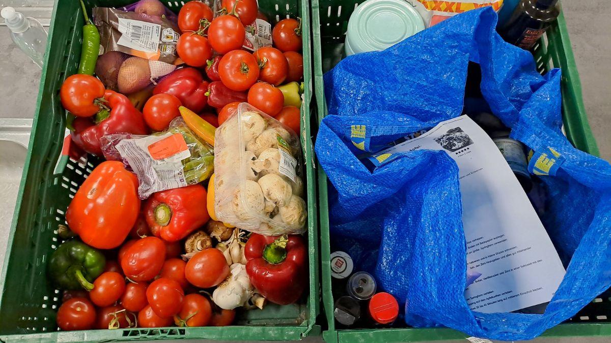 Gerettete Lebensmittel