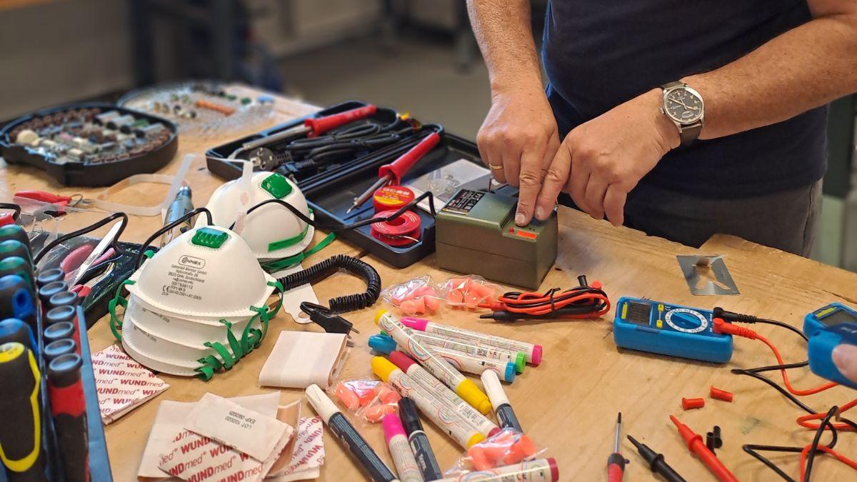 Projektwoche in Heinsberg - Werkzeuge