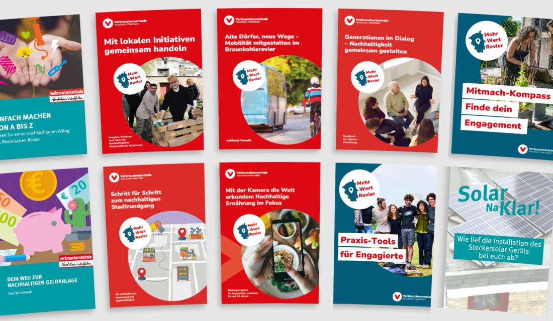 Materialien rund um das Thema nachhaltiger Konsum