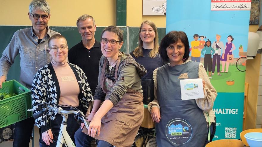 Die am Projekttag Beteiligten im Gruppenfoto