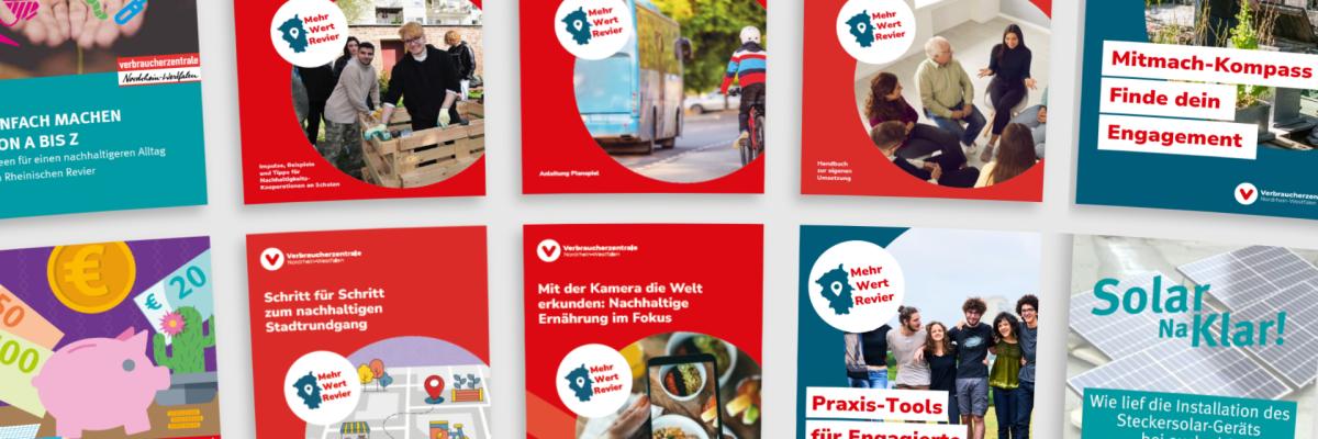 Materialien rund um das Thema nachhaltiger Konsum