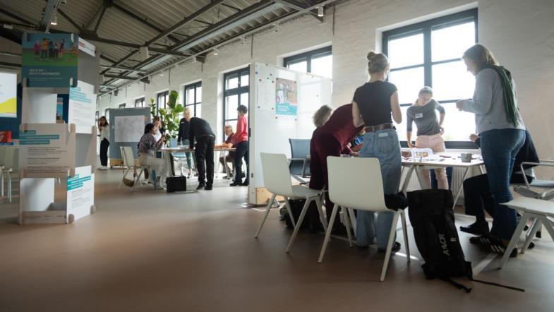 Übersicht der Gruppen beim Kreativpart